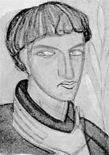 Portrait of Sedliar (1927) – Mykhailo Boychuk Tablo