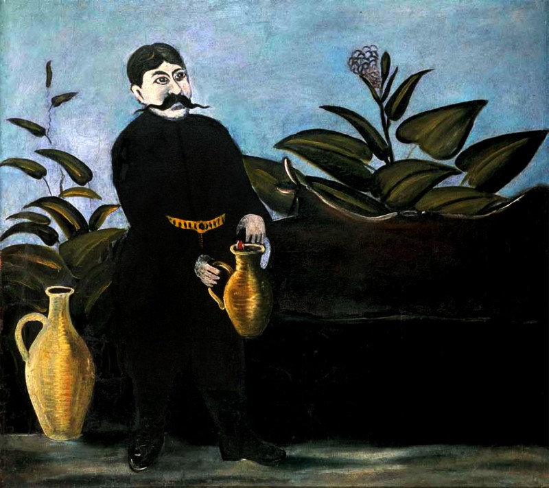 Sarkis Pouring Wine - Niko Pirosmani Tablo