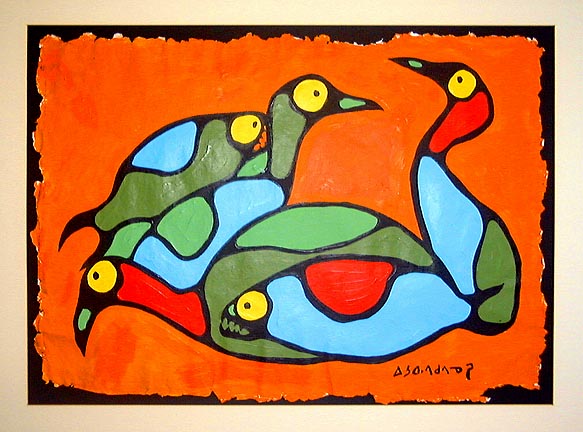 Nature's Guide - Norval Morrisseau Tablo