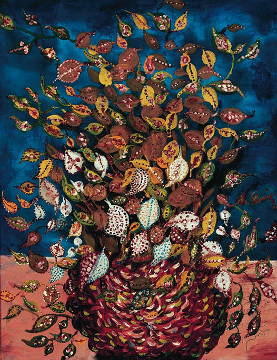 Le Bouquet de Feuilles - Séraphine Louis Tablo