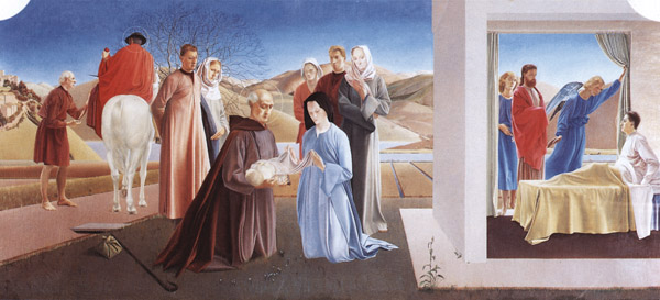 Scenes from the Life of St. Martin of Tours (1928) - Winifred Knights Tablo