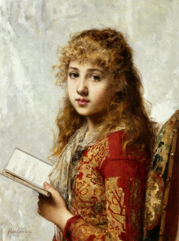 Contemplation - Alexei Harlamoff Tablo