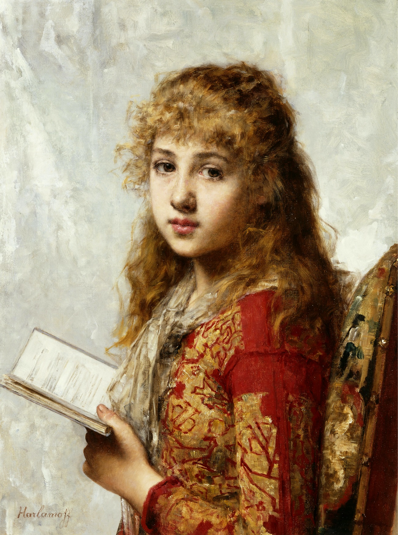 Contemplation - Alexei Harlamoff Tablo