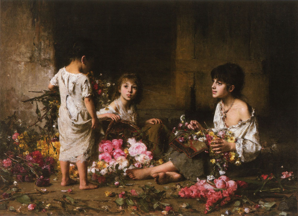 Flower Girls - Alexei Harlamoff Tablo