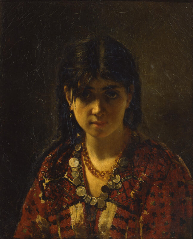 Mordovian girl (1872) - Alexei Harlamoff Tablo