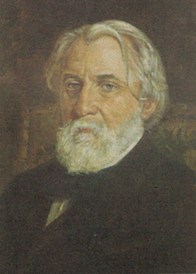 Portrait of Ivan Turgenev (1871) - Alexei Harlamoff Tablo