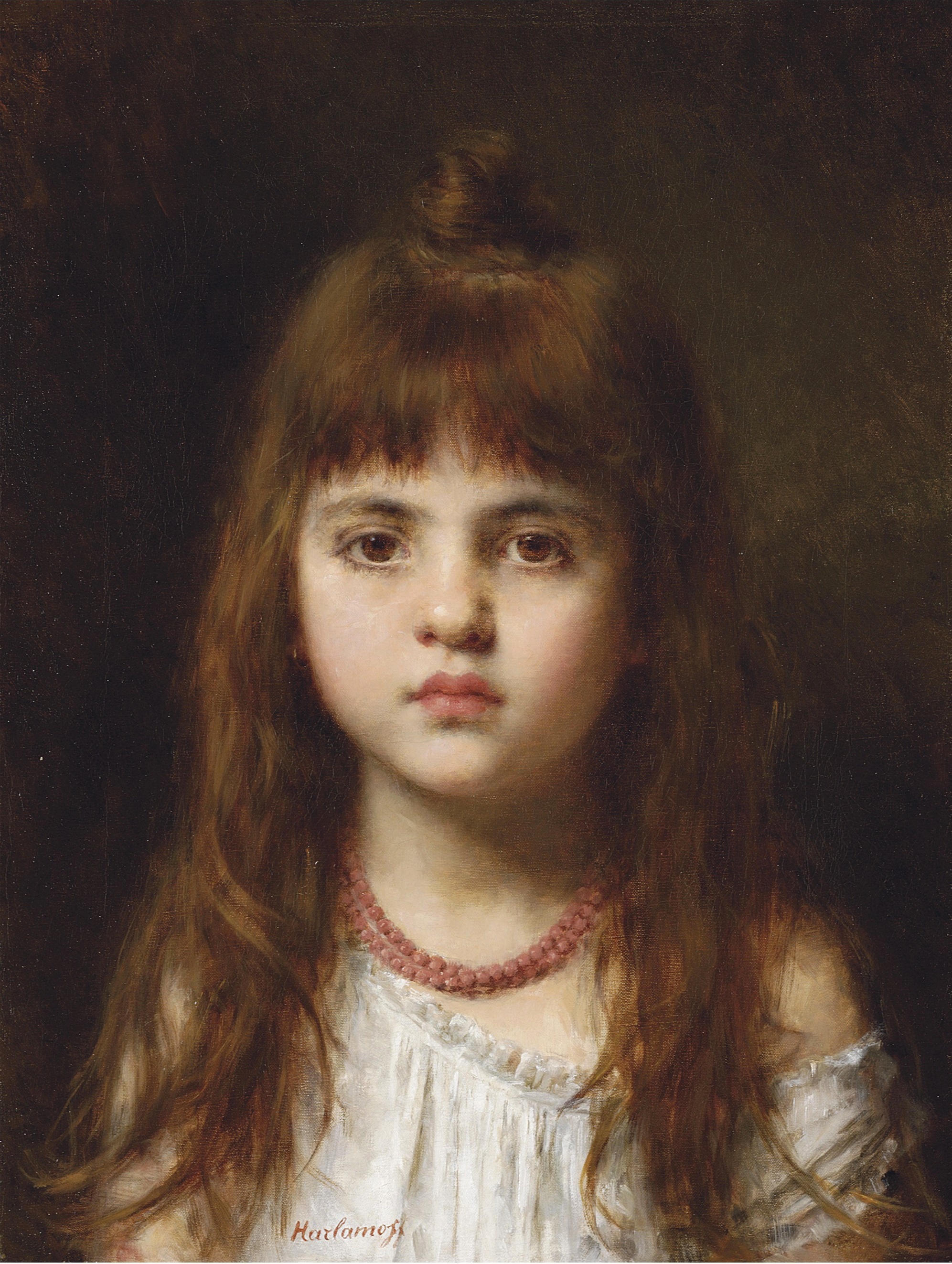The Red Necklace - Alexei Harlamoff Tablo