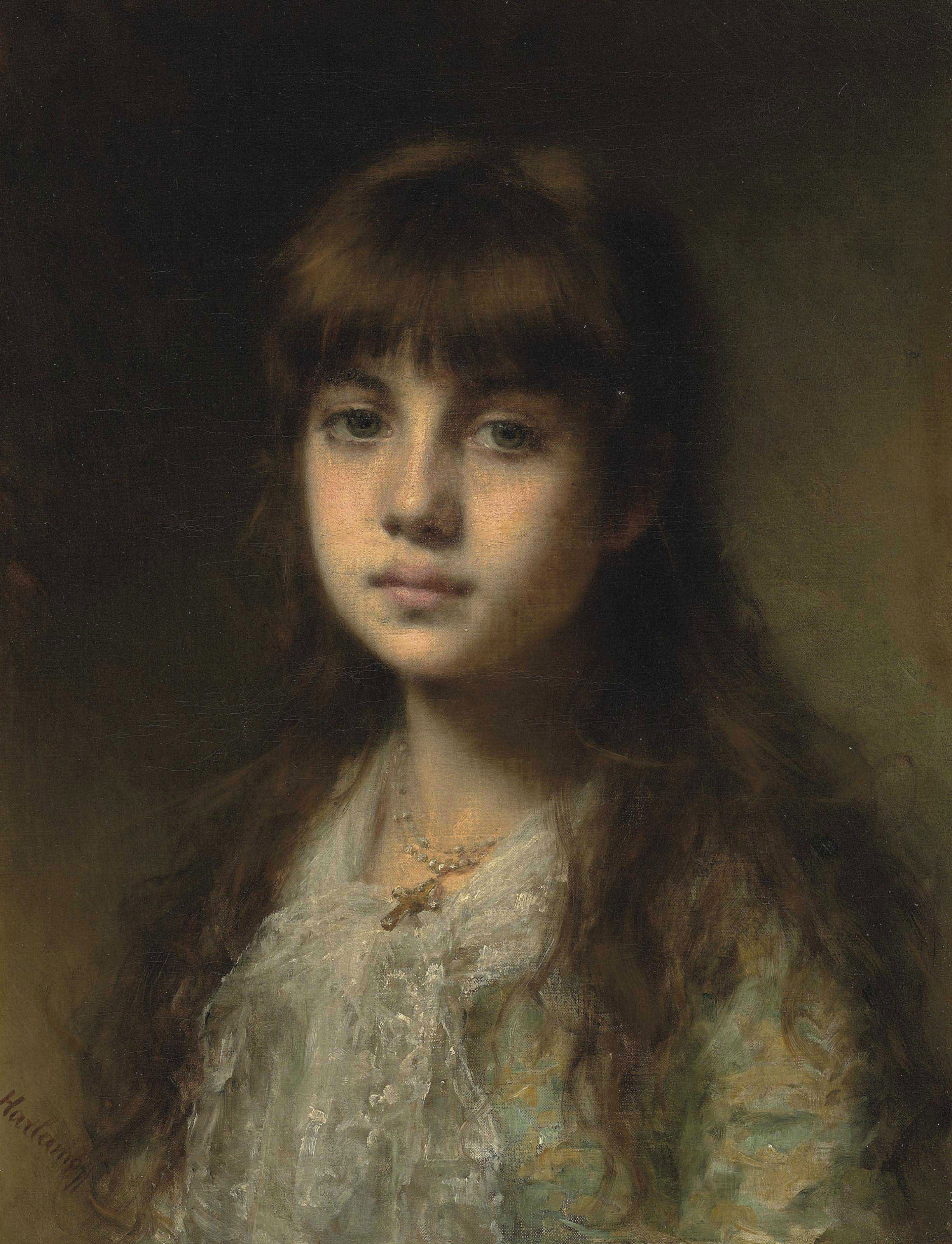 The Young Model - Alexei Harlamoff Tablo