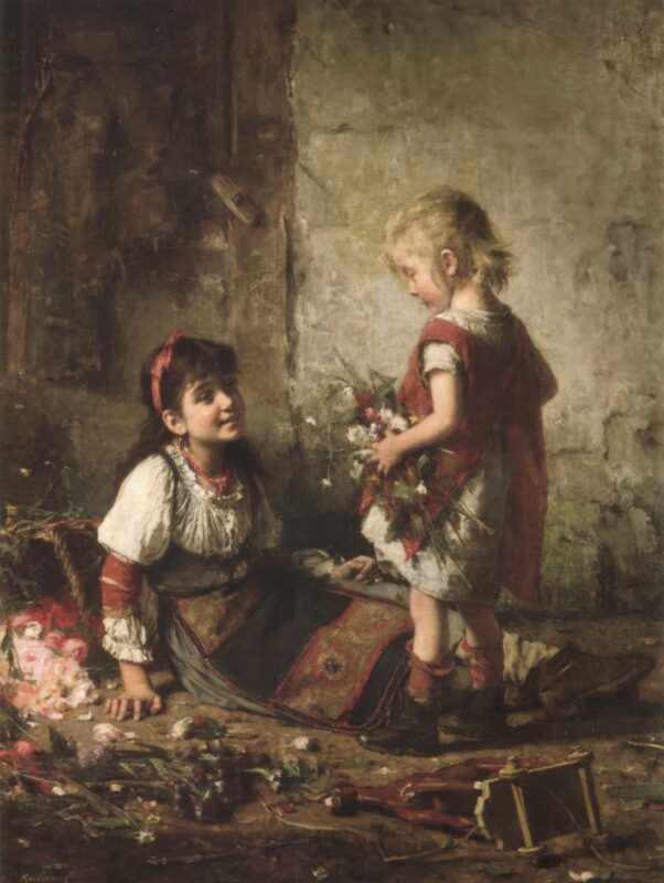 Two Girls - Alexei Harlamoff Tablo