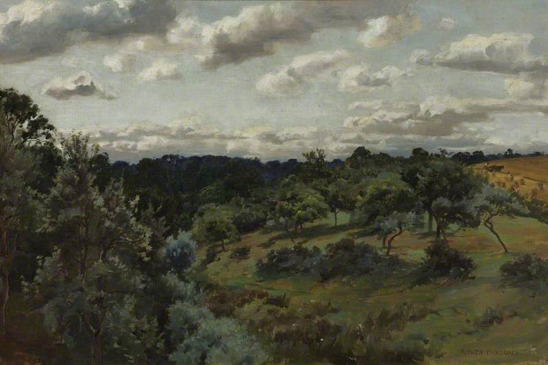 Landscape (1890) – Alfred Parsons Tablo