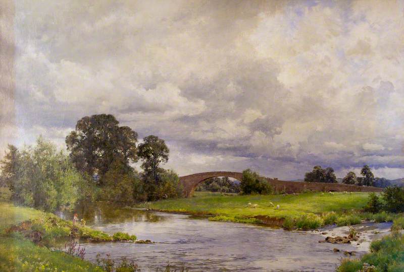 Thorverton Bridge - Alfred Parsons Tablo