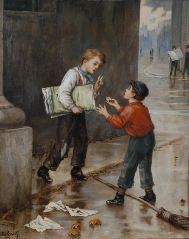 Luck in a Moment (1874) - Augustus Edwin Mulready Tablo