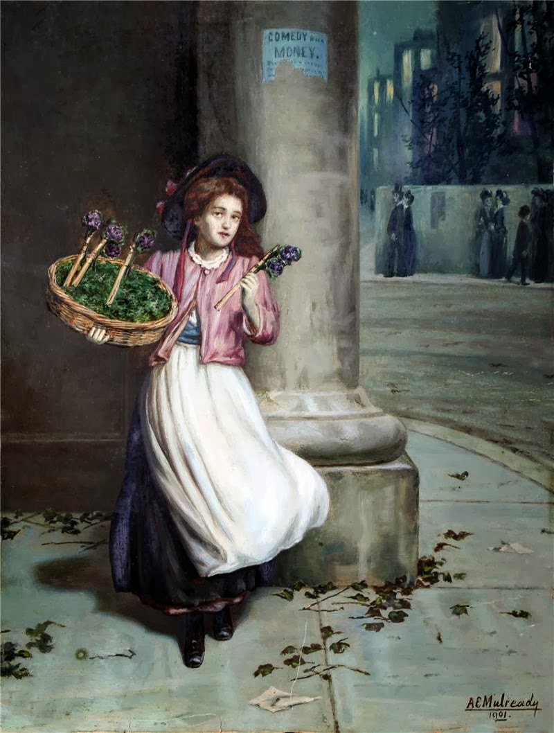 Selling Out (1901) - Augustus Edwin Mulready Tablo