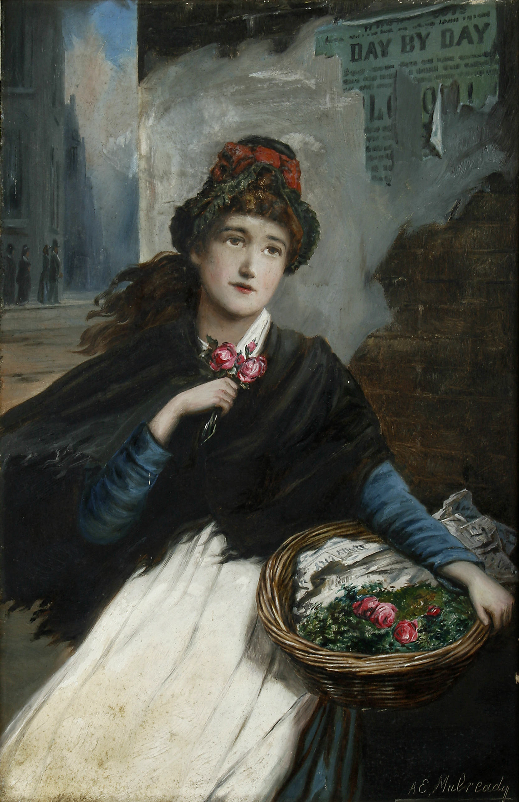 Selling out (1894) - Augustus Edwin Mulready Tablo