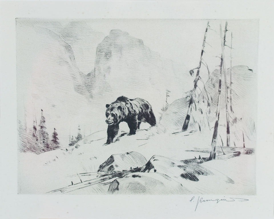 Lord of the Canyon (1925) - Carl Rungius Tablo