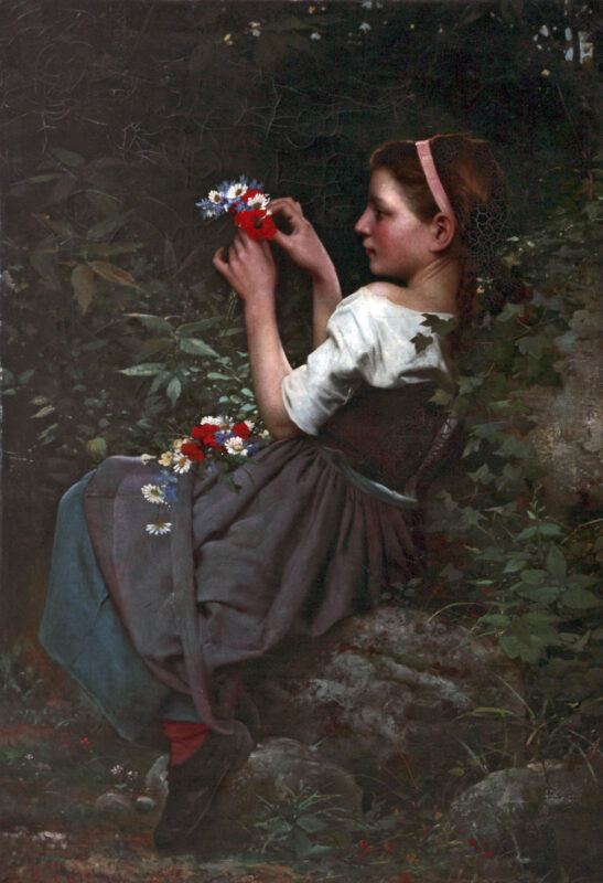 Flowers (1875) – Charles Victor Thirion Tablo