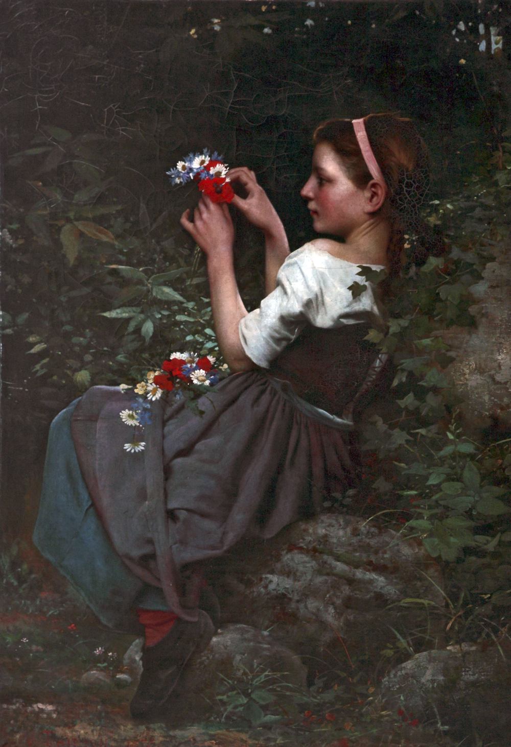 Flowers (1875) - Charles Victor Thirion Tablo