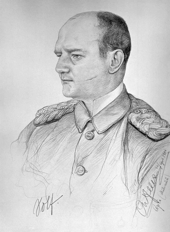 Portrait of Wilhelm Solf (1900) - Christian Wilhelm Allers Tablo