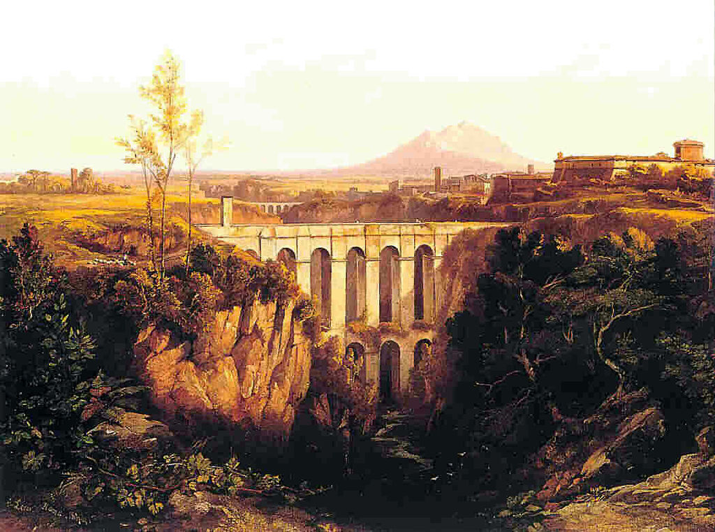 Civita Castellana (1844) - Edward Lear Tablo
