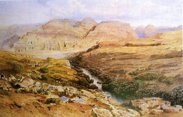 Petra (1859) - Edward Lear Tablo