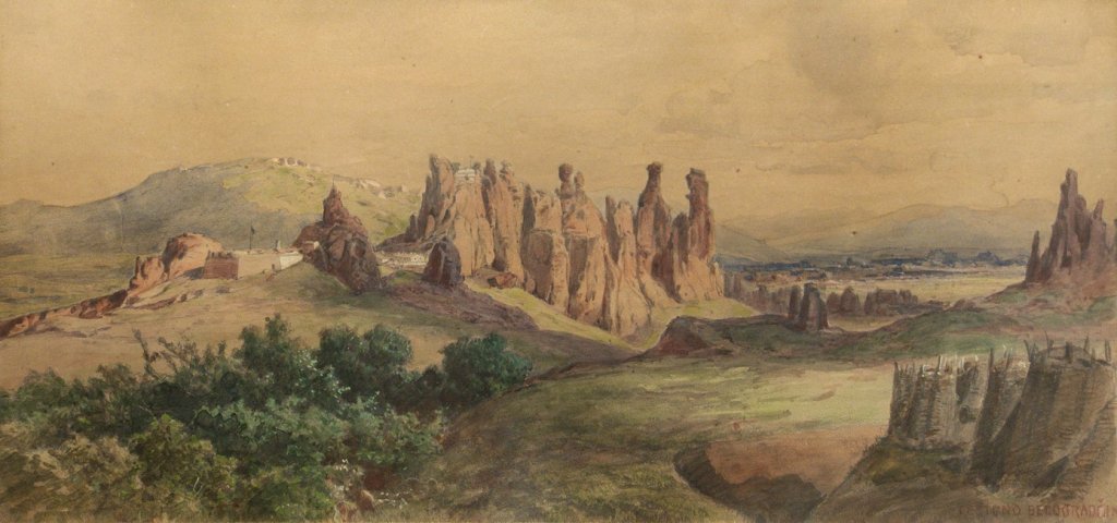 Belogradchik Fortress - Felix Philipp Kanitz Tablo