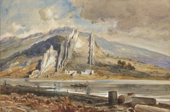 Koriten Fortress (1885) – Felix Philipp Kanitz Tablo