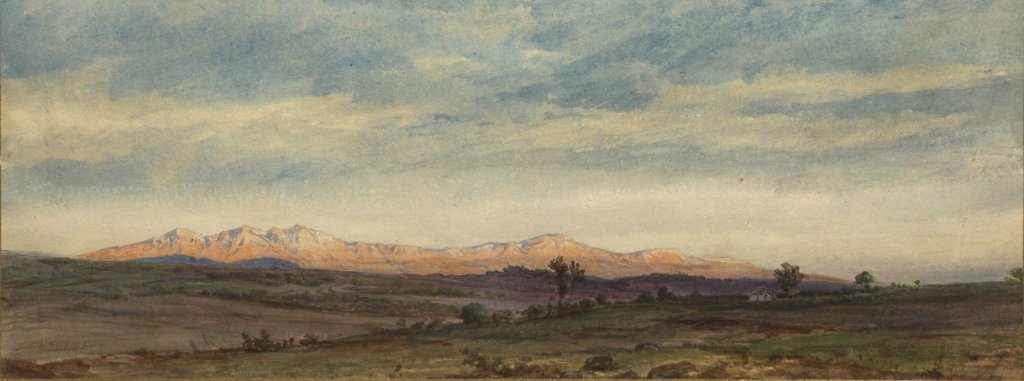 View from Stara Planina (1885) - Felix Philipp Kanitz Tablo