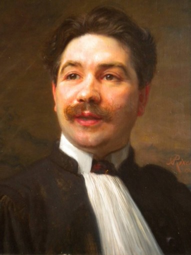 Georges Paul Manceau (1925) Jean-André Rixens tablo - Dekolata