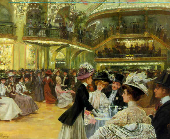 Moulin Rouge (1900) Jean-André Rixens tablo - Dekolata