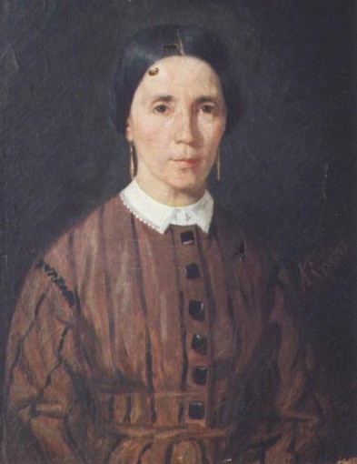 Portrait of the Artist's Mother Jean-André Rixens tablo - Dekolata