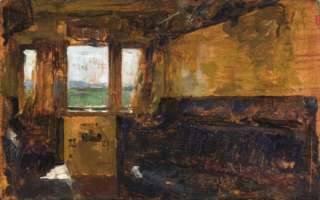 A Londres José Garnelo tablo - Dekolata