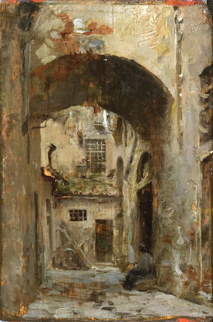 Calleja Florentina José Garnelo tablo - Dekolata