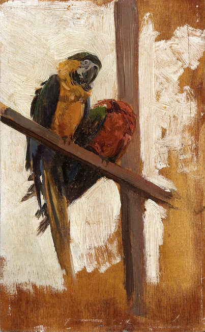 Papagallos José Garnelo tablo - Dekolata