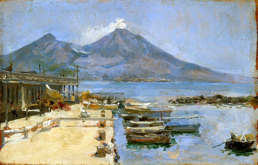 Vesubio José Garnelo tablo - Dekolata
