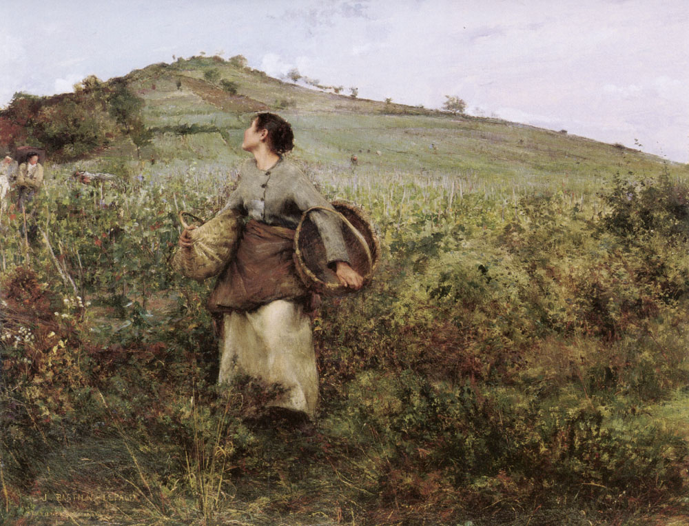 At Harvest Time (1880) Jules Bastien-Lepage tablo - Dekolata