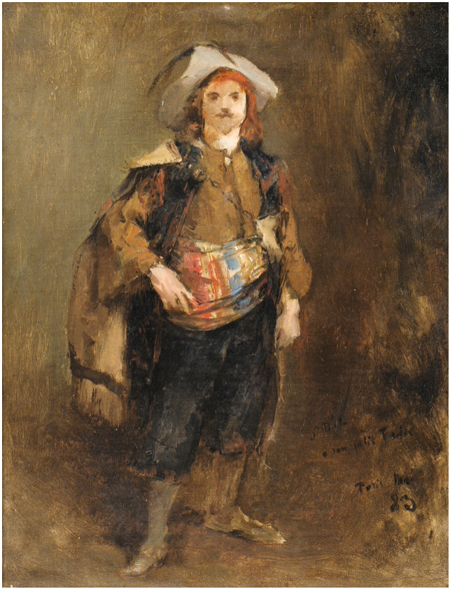 Emile Dressed As Cyrano (1883) Jules Bastien-Lepage tablo - Dekolata