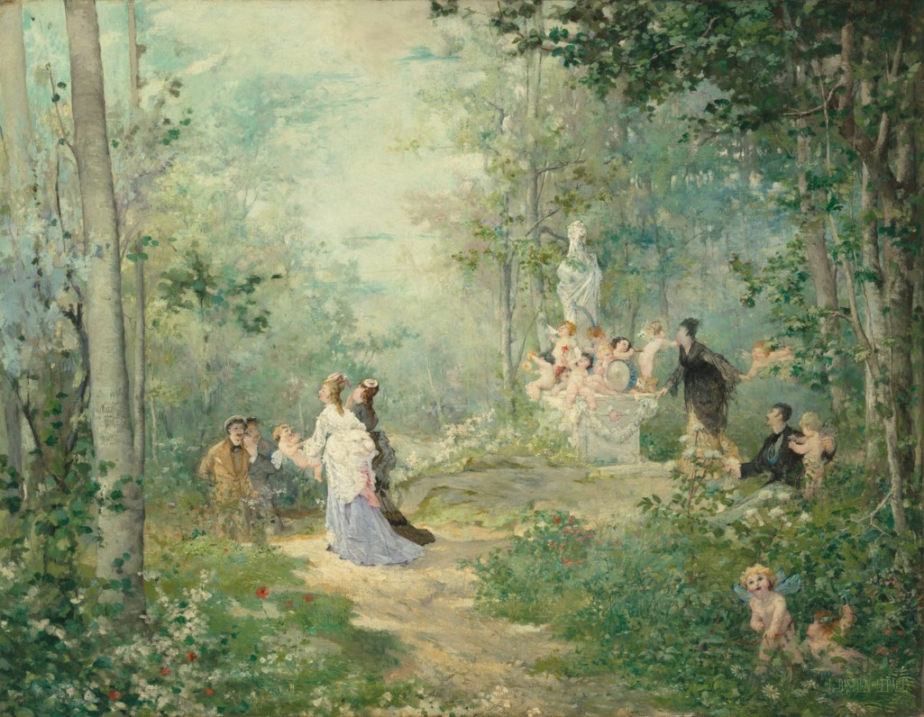 In spring Jules Bastien-Lepage tablo - Dekolata