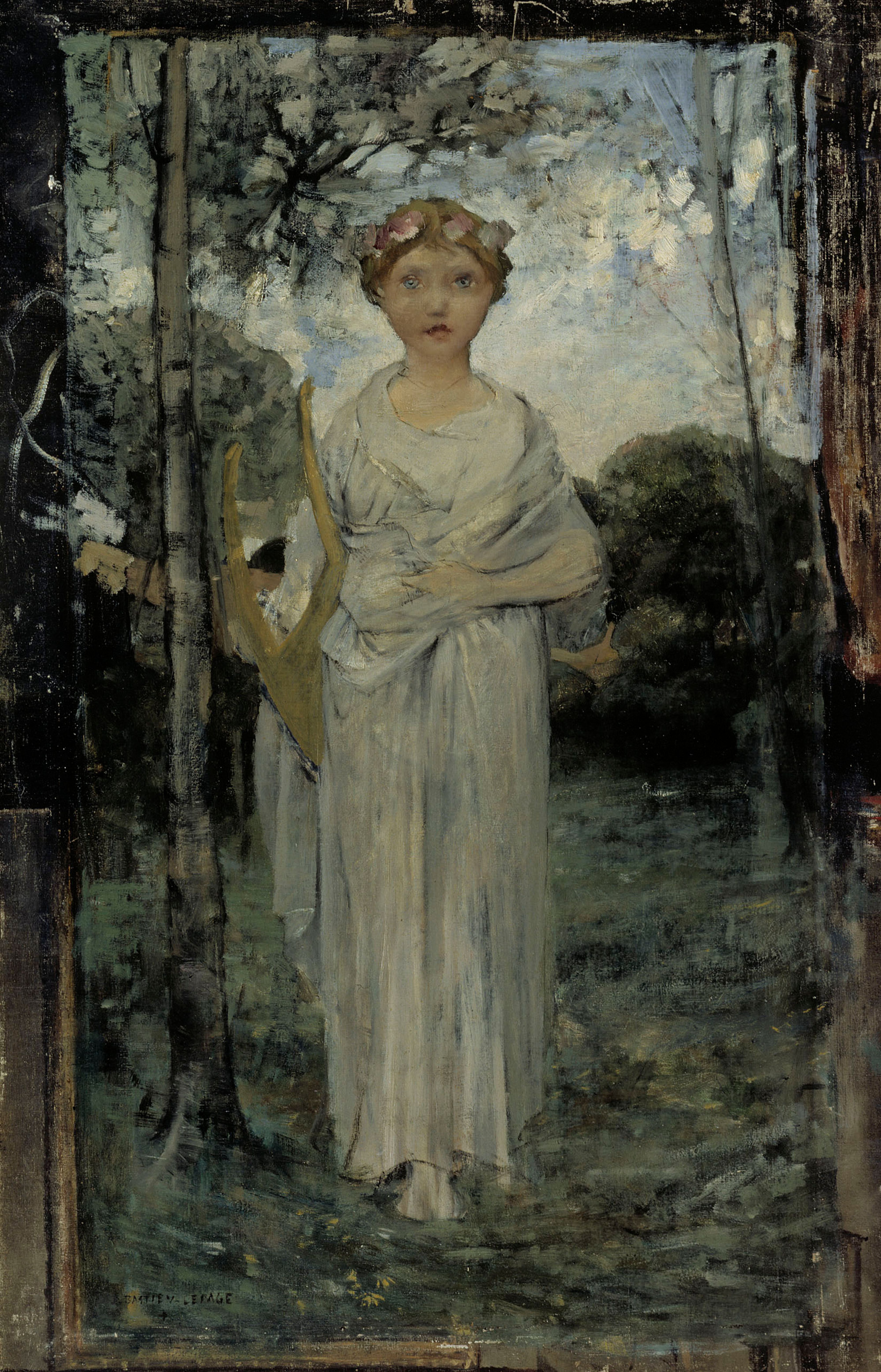 Muse, Study Jules Bastien-Lepage tablo - Dekolata