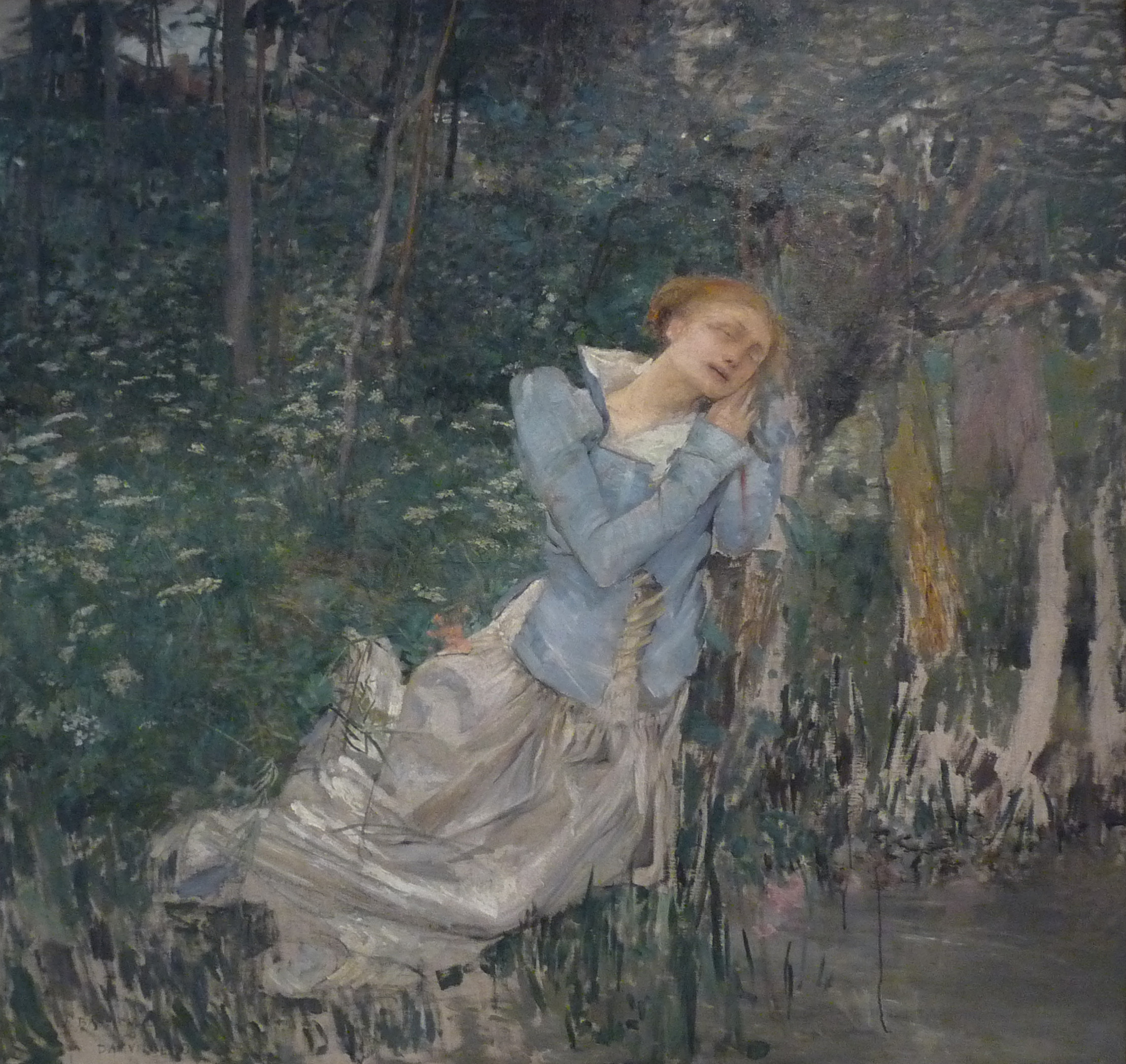 Ophelia (1881) Jules Bastien-Lepage tablo - Dekolata