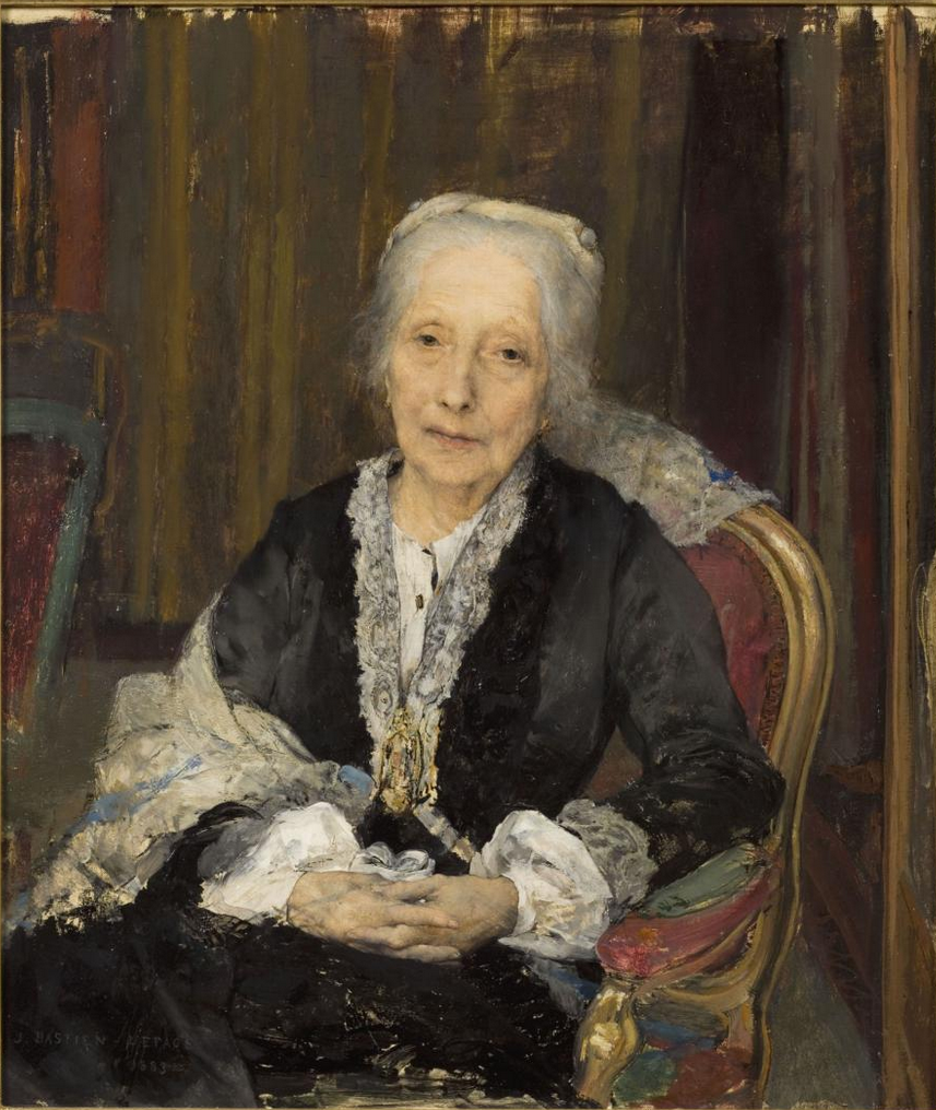 Portrait De Juliette Drouet (1883) – Jules Bastien-Lepage Tablo