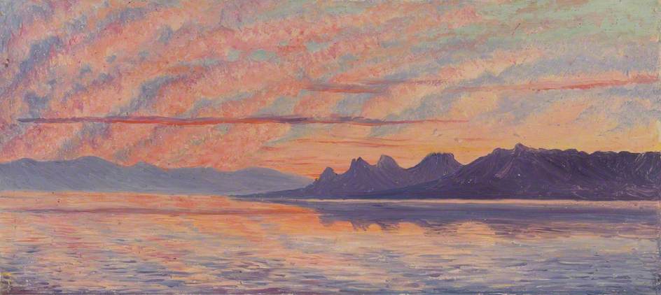 Near Suez, Red Sea (1880) – Marianne North Tablo
