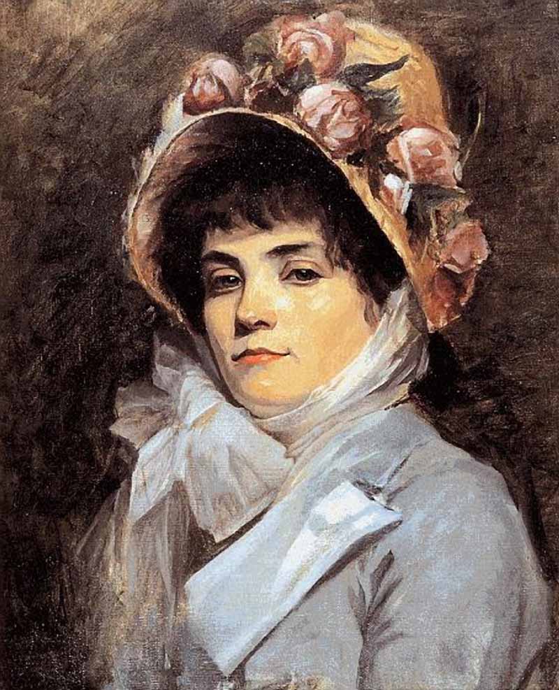Georgette (1881) Marie Bashkirtseff tablo - Dekolata