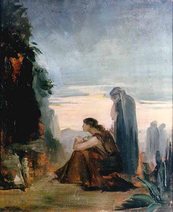 Myrrh Bearing Women (1883) Marie Bashkirtseff tablo - Dekolata