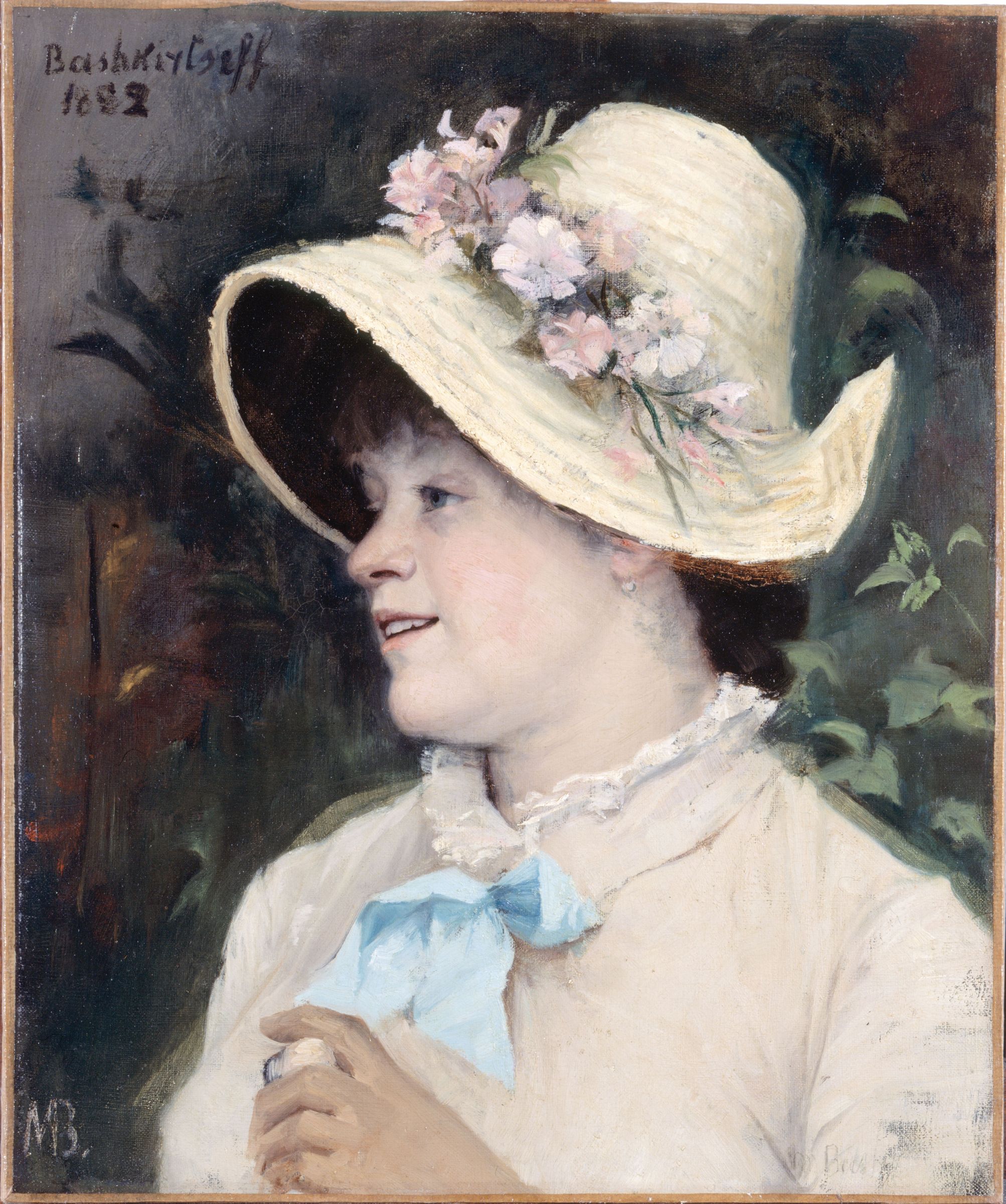 Paris, Portrait of Irma (1882) Marie Bashkirtseff tablo - Dekolata