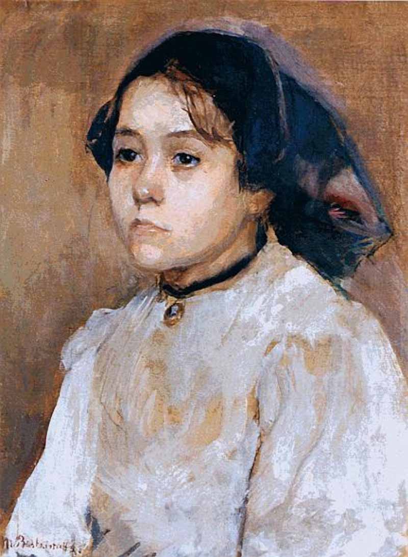 Portrait of a Young Girl (1882) – Marie Bashkirtseff Tablo