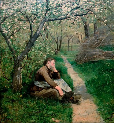 Spring (1884) – Marie Bashkirtseff Tablo