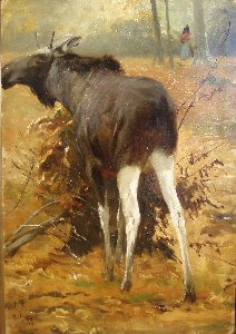 Browsing Moose Richard Friese tablo - Dekolata