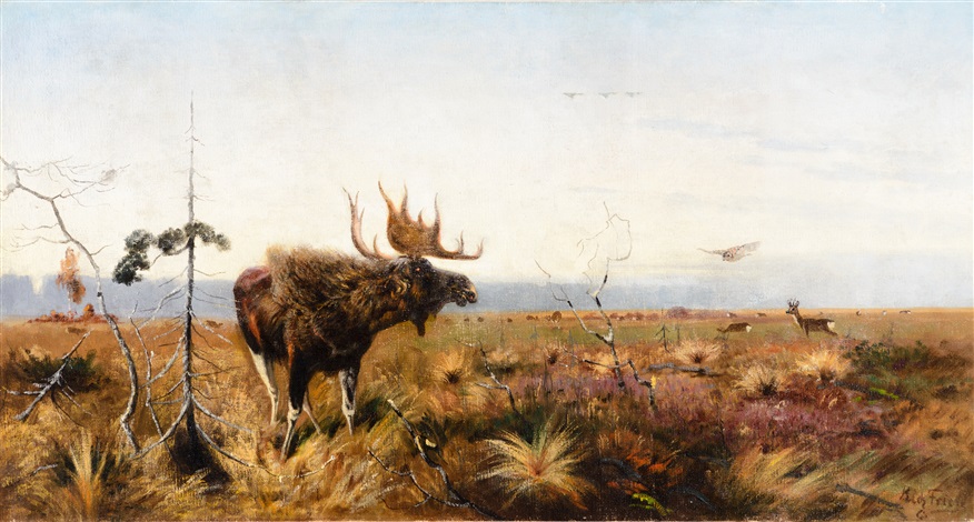 Bull Moose Richard Friese tablo - Dekolata