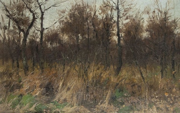 Waldlandschaft (1907) – Richard Friese Tablo