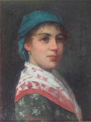 An Italian girl – Vittorio Tessari Tablo
